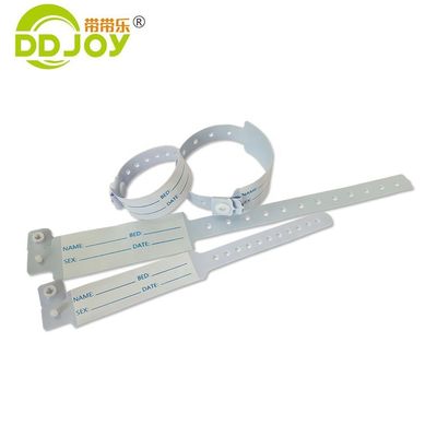 Verzendmogelijkheden UPS DHL EMS Fedex TNT Op maat gemaakte roze PVC-armband voor ziekenhuis