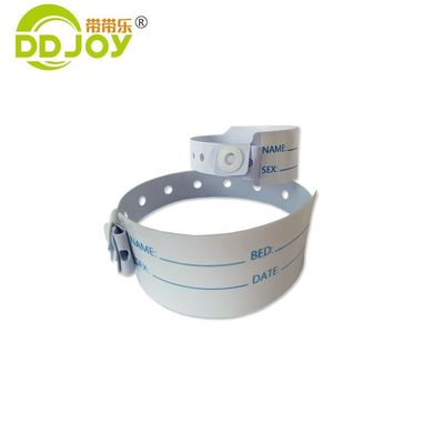 Verzendmogelijkheden UPS DHL EMS Fedex TNT Op maat gemaakte roze PVC-armband voor ziekenhuis