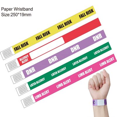DDJOY Medische waarschuwing Armband Valrisico Allergie/Limb DNR Latex Allergie Direct Verkopen