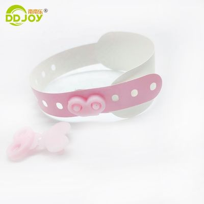 DD Joy Wegwerprol Volwassenenformaat Thermisch afdrukbaar Ziekenhuis ID polsband met blauw
