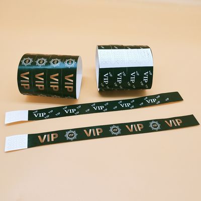 Groene DDJOY Tyvek Armbanden voor Stock Festival Internationale scheepvaart