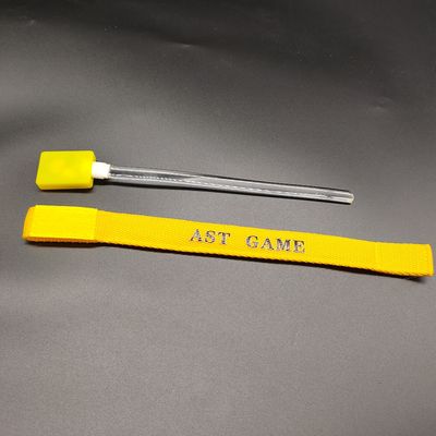 Custom Offset Printing Nylon Flashing LED Armbanden Glow in Dark voor evenementen Concerten