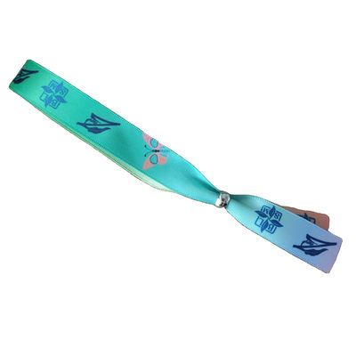 ID-armband Custom Eco Friendly Stof Geweven Stoffen Armband voor Evenementen en Feesten