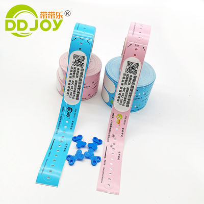 205*25mm kind Thermisch papier Afdrukbaar polsband voor de productie VIP-toegang tot concert
