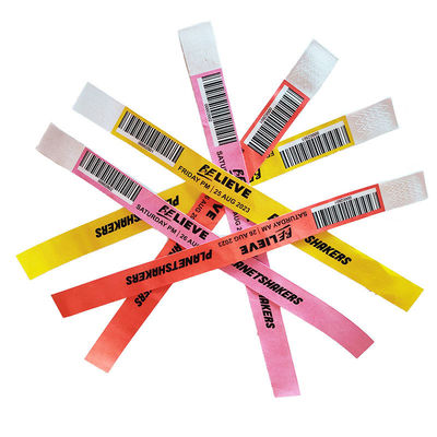 Waterdichte QR-code-armbanden Ideaal voor gasten/verkopers/media/medewerkers/VIP-tickets