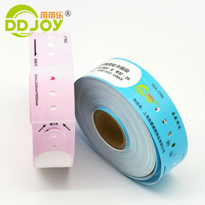 205*25mm kind Thermisch papier Afdrukbaar polsband voor de productie VIP-toegang tot concert
