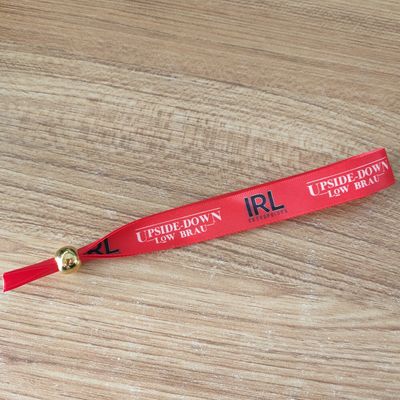 ID-armband Custom Eco Friendly Stof Geweven Stoffen Armband voor Evenementen en Feesten