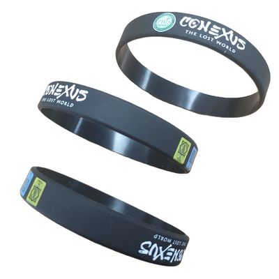 Silikon Materiaal Custom Armband Afgedrukt Voor Evenementen 2024 Items Waterdicht Silikon