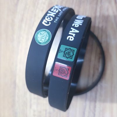 Silikon Materiaal Custom Armband Afgedrukt Voor Evenementen 2024 Items Waterdicht Silikon