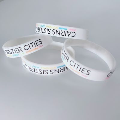 170*12*2mm Bandbreedte Glowing in Dark Custom Silicium Armband voor Evenementen Festival