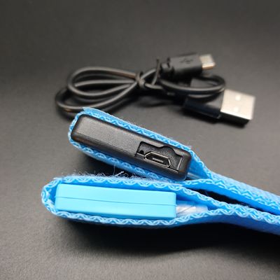 Custom Silk Screen Offset Printing Nylon LED Armband voor nachtelijk hardlopen Glow in Dark Armband