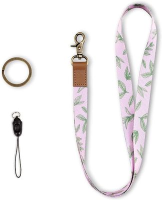 Gepersonaliseerde veiligheid Print Polyester Neck Lanyards met kaarthouders Sleutelhanger Mobiele telefoon