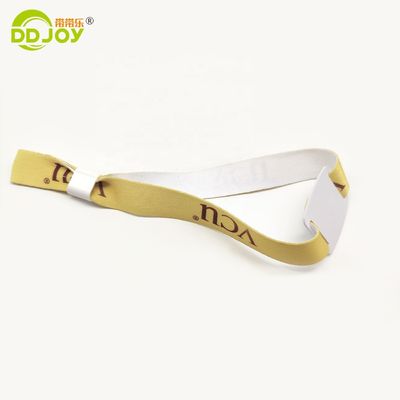 Custom Polyester Festival Geweven Armband Armband Stof Stof Armbanden TNT Verscheping