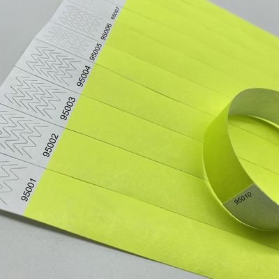 Tyvek Armbanden Op maat Gepersonaliseerde Event Armbanden Met Sterke Kleefsluiting