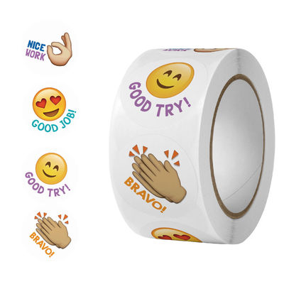 Sticker afdrukken Op maat gemaakte bestelling aanvaard Leuke regenboogstickers voor cadeauversiering