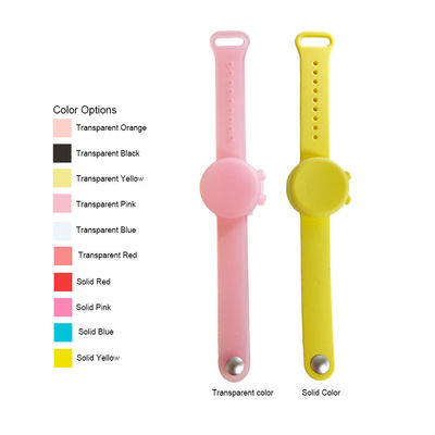 Silicone handreiniger polsband met verstelbare dispenser Armband Kunstcollectieve