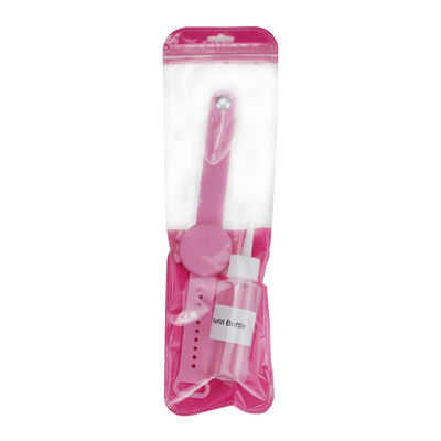 Silicone handreiniger polsband met verstelbare dispenser Armband Kunstcollectieve