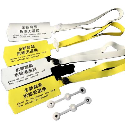 Versatile PVC zachte etiketten zegel Anti-diefstal gesp voor wegwerp schoenen Kleding en tassen
