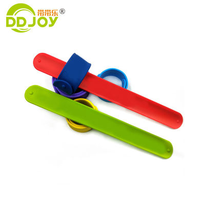 Aangepaste kleurenplatering Reflectieve Snap Slap Armband voor Kinderen