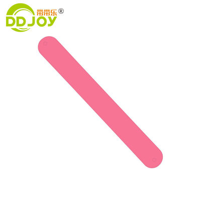 Aangepaste kleurenplatering Reflectieve Snap Slap Armband voor Kinderen