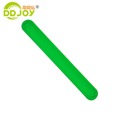 Aangepaste kleurenplatering Reflectieve Snap Slap Armband voor Kinderen