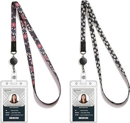 Gepersonaliseerde polyesterlanyards met logo voor tentoonstelling DHL/UPS/FEDEX/Aramex