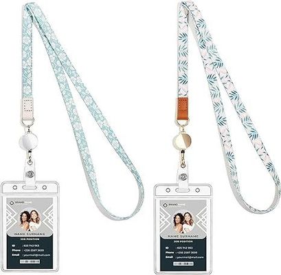 Gepersonaliseerde polyesterlanyards met logo voor tentoonstelling DHL/UPS/FEDEX/Aramex