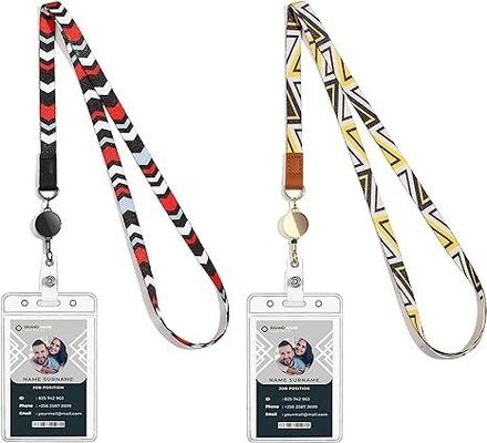 Gepersonaliseerde polyesterlanyards met logo voor tentoonstelling DHL/UPS/FEDEX/Aramex