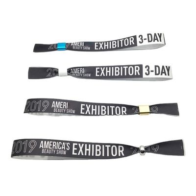 Promotie Verfraaien cadeautjes Polyester stof RFID polsbandjes voor evenement feest