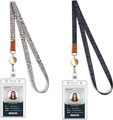 Custom Sublimatie Lanyards voor reisbureau 1 Kleurenprinting en Veiligheidsboei