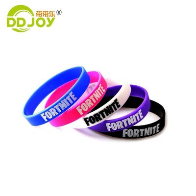 Rood Silikonen Armband voor Evenementen Vaste Kleur Volwassenen Armband Sieraden Type Armbanden