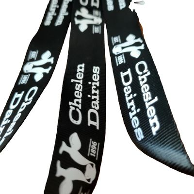 Custom Sublimatie Lanyards voor reisbureau 1 Kleurenprinting en Veiligheidsboei