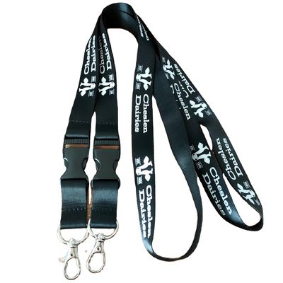 Custom Sublimatie Lanyards voor reisbureau 1 Kleurenprinting en Veiligheidsboei
