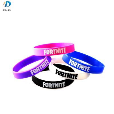 Custom Event Fundraising Silicone Ronde Armband Armband met ISO9001 Certificering