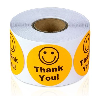 Op maat gemaakte sticker kleefkleeflabels met gratis ontwerp en op maat gemaakt logo