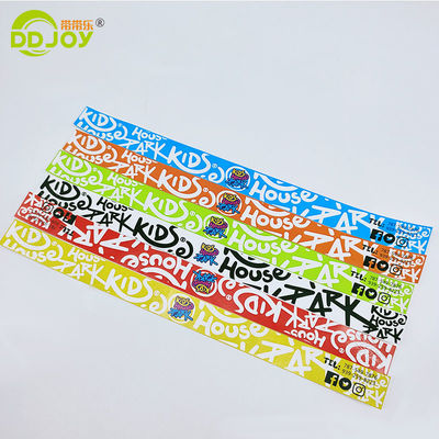 Custom Logo Tyvek Armbanden voor één keer bij volwassenen en kinderen Papieren Armband VIP Evenementen