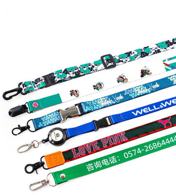 Printmethode Persoonlijke sublimatie-lanyards voor tentoonstellingspromotie