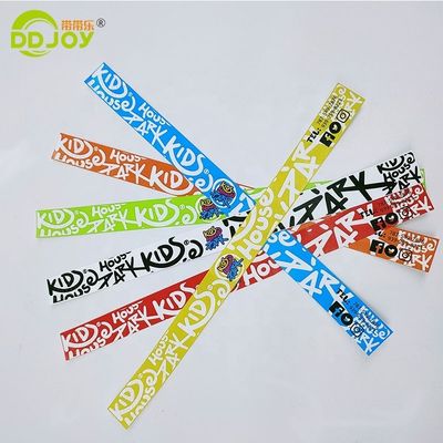 250*25mm/250*19mm waterdicht DuPont Tyvek papier polsband voor evenementen