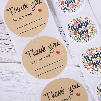 Stickers Persoonlijk geprinte kleefverpakkingsetiket voor verpakkingsmateriaal