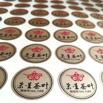 Stickers Persoonlijk geprinte kleefverpakkingsetiket voor verpakkingsmateriaal