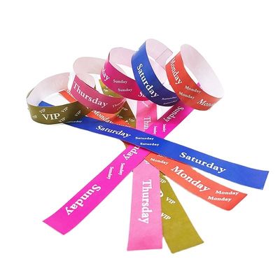 Doelgroep Eindgebruiker Gasten/VIP's/Verkopers/Toelating Comfortabele waterdichte polsband voor evenement