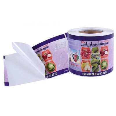 Persoonlijk waterdicht PVC/Vinyl sticker zelfklevend etiket voor cosmetische/voedselverpakkingen