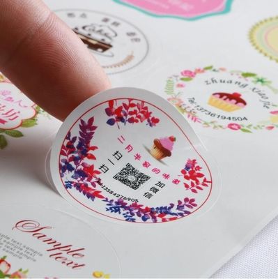 Persoonlijk waterdicht PVC/Vinyl sticker zelfklevend etiket voor cosmetische/voedselverpakkingen