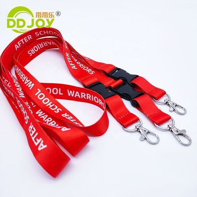 Custom Logo Printing Sublimatie Lanyard met drukwerk en DHL/UPS/FEDEX/Aramex verzending