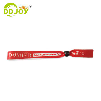 2024 Festival Evenementen Custom geweven armband voor onbeperkt gebruik scenario's en Custom Logo
