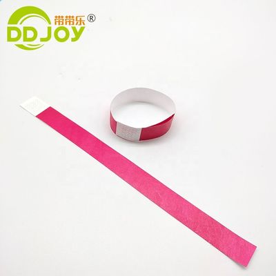 Doelgroep Eindgebruiker Blauwe leverancier/toelating Armbanden 3/4 inch Tyvek met serienummers