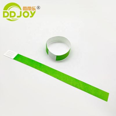 Doelgroep Eindgebruiker Blauwe leverancier/toelating Armbanden 3/4 inch Tyvek met serienummers