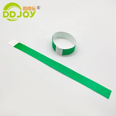 Doelgroep Eindgebruiker Blauwe leverancier/toelating Armbanden 3/4 inch Tyvek met serienummers