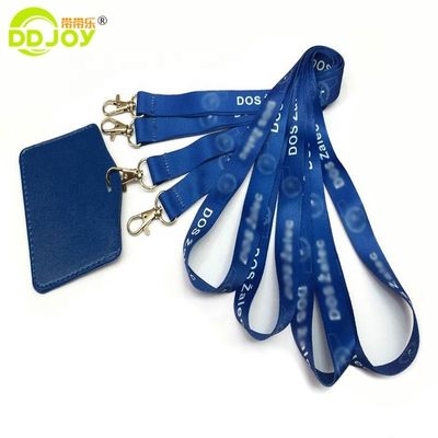 Thermische overdracht Print Flat Polyester Single Custom Sublimatie Lanyards Met Logo