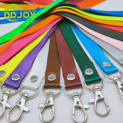 Op maat gemaakte verwarmde sleutelhanger halsband polyester touwtjes voor sleutels 900*15*0.65mm